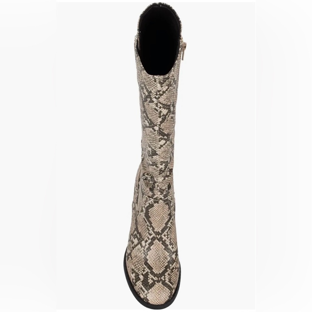 BareTraps Lilly Tall Snakeskin Embossed Boots - Picture 12 of 15